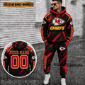 Kansas City Chiefs Personalized Combo Hoodie And Sweatpants Gift For Fan VAN8219