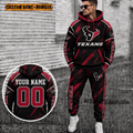 Houston Texans Personalized Combo Hoodie And Sweatpants Gift For Fan VAN8223