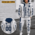 Dallas Cowboys Personalized Combo Hoodie And Sweatpants Gift For Fan VAN91115