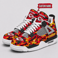 Kansas City Chiefs Personalized AJ4 Sneaker VAN12107