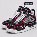 Houston Texans Personalized AJ4 Sneaker VAN12111