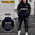 New England Patriots Personalized Combo Hoodie And Sweatpants Gift For Fan VAN6615