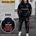 Houston Texans Personalized Combo Hoodie And Sweatpants Gift For Fan VAN6624