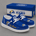 Los Angeles Rams | Premium NFL Football Field Fan Loafer Shoes - VA33106