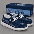 Tennessee Titans | Premium NFL Football Field Fan Loafer Shoes - VA33112
