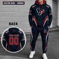 Houston Texans Personalized Combo Hoodie And Sweatpants Gift For Fan VAN55223