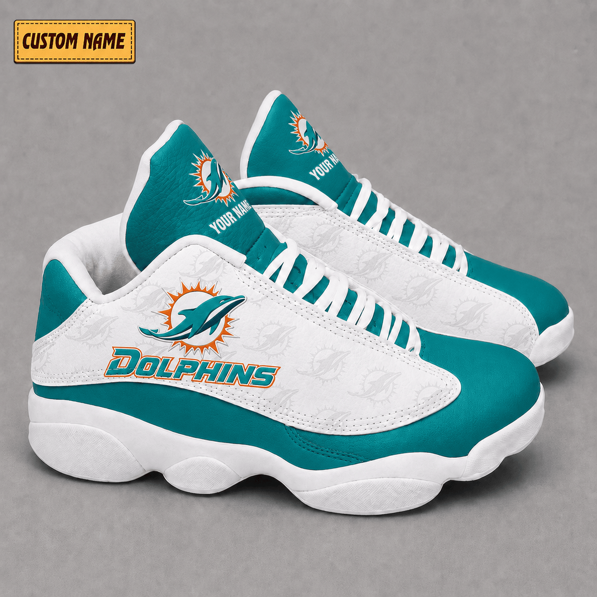 Miami Dolphins Air JD13 Sneakers VA338918