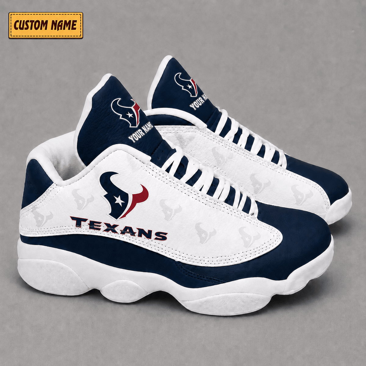 Houston Texans Chiefs Air JD13 Sneakers VA338923