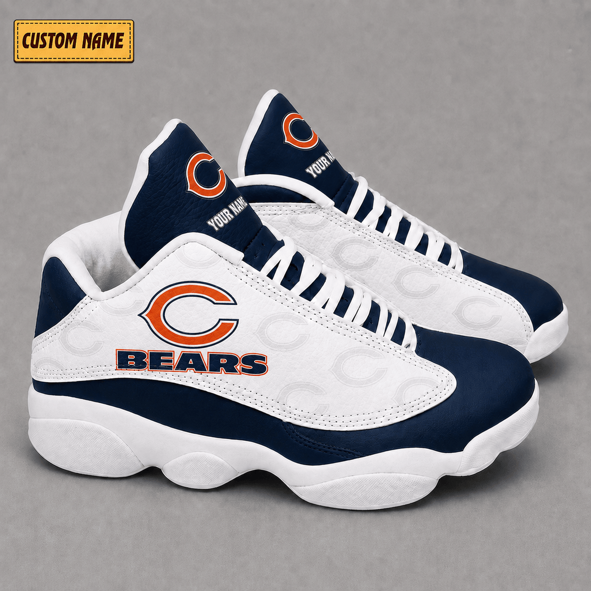 Chicago Bears Chiefs Air JD13 Sneakers VA338927