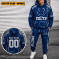 Indianapolis Colts Personalized Combo Hoodie And Sweatpants Gift For Fan VAN77152