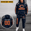 Chicago Bears Personalized Combo Hoodie And Sweatpants Gift For Fan VAN77167