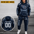 Tennessee Titans Personalized Combo Hoodie And Sweatpants Gift For Fan VAN77182