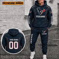 Houston Texans Personalized Combo Hoodie And Sweatpants Gift For Fan VAN88193