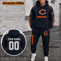 Chicago Bears Personalized Combo Hoodie And Sweatpants Gift For Fan VAN88197