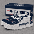 New England Patriots | Premium NFL Football Field Fan Loafer Shoes - VA22514