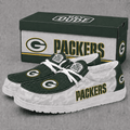 Green Bay Packers | Premium NFL Football Field Fan Loafer Shoes - VA22526