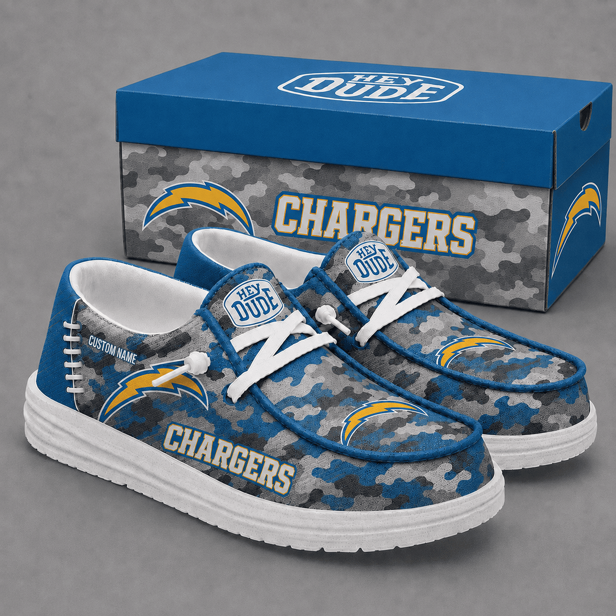 Los Angeles Chargers Personalized | Premium Loafer Shoes - VA23657