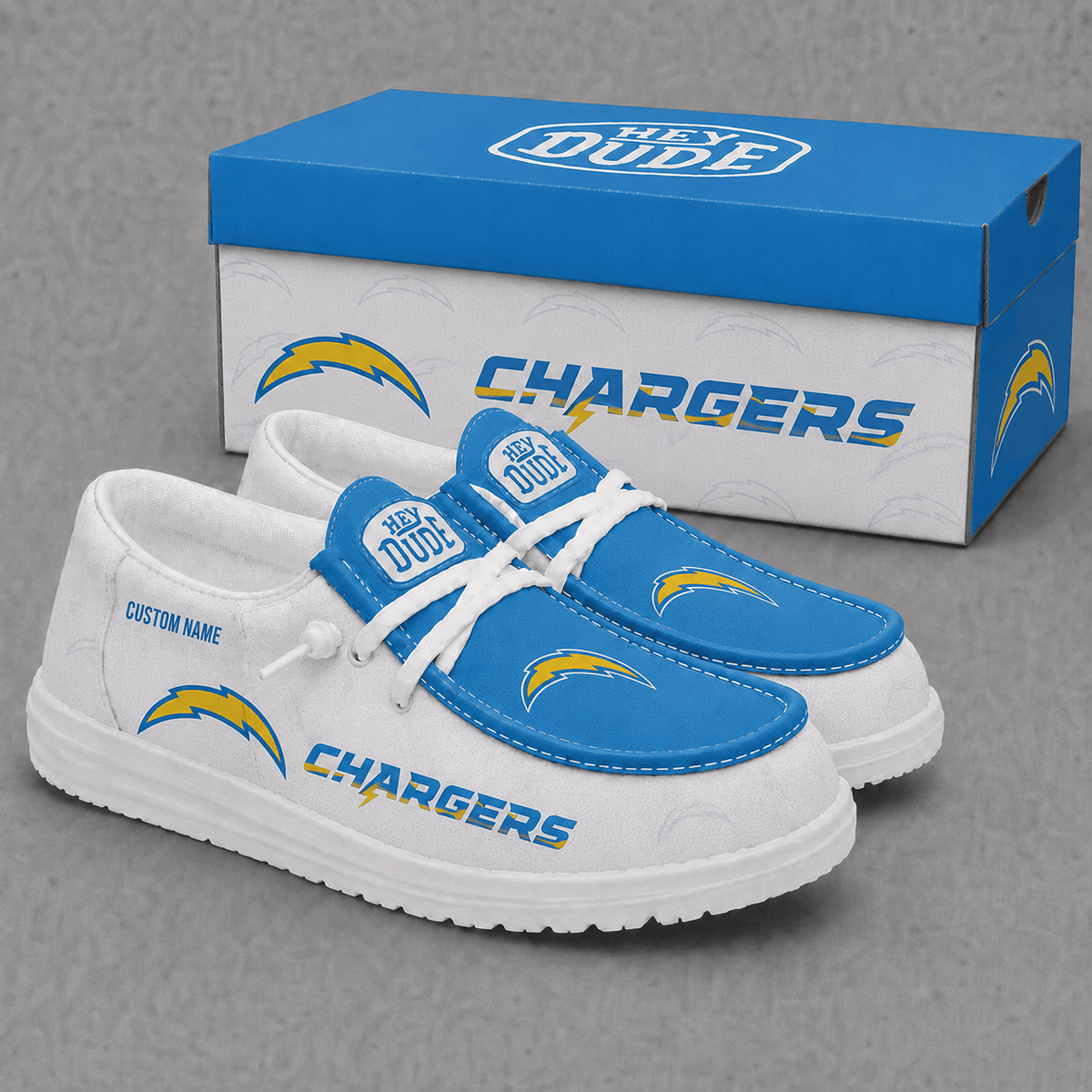 Los Angeles Chargers Personalized | Premium Loafer Shoes - VA52723