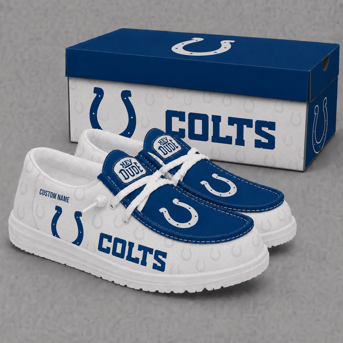 Indianapolis Colts Personalized | Premium Loafer Shoes - VA52740