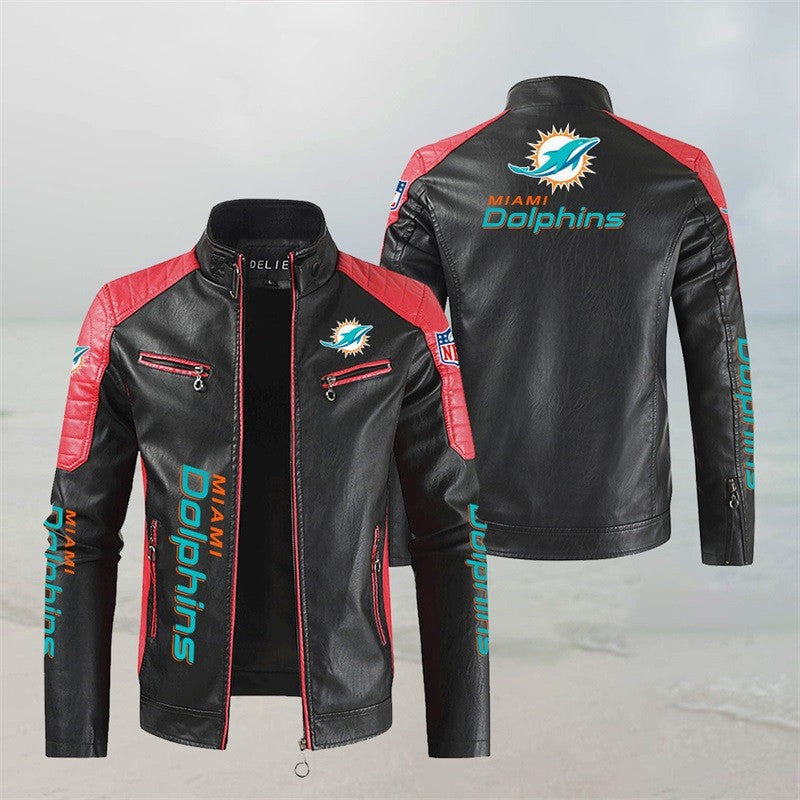 Miami Dolphins Signature Series Premium Leather BG40