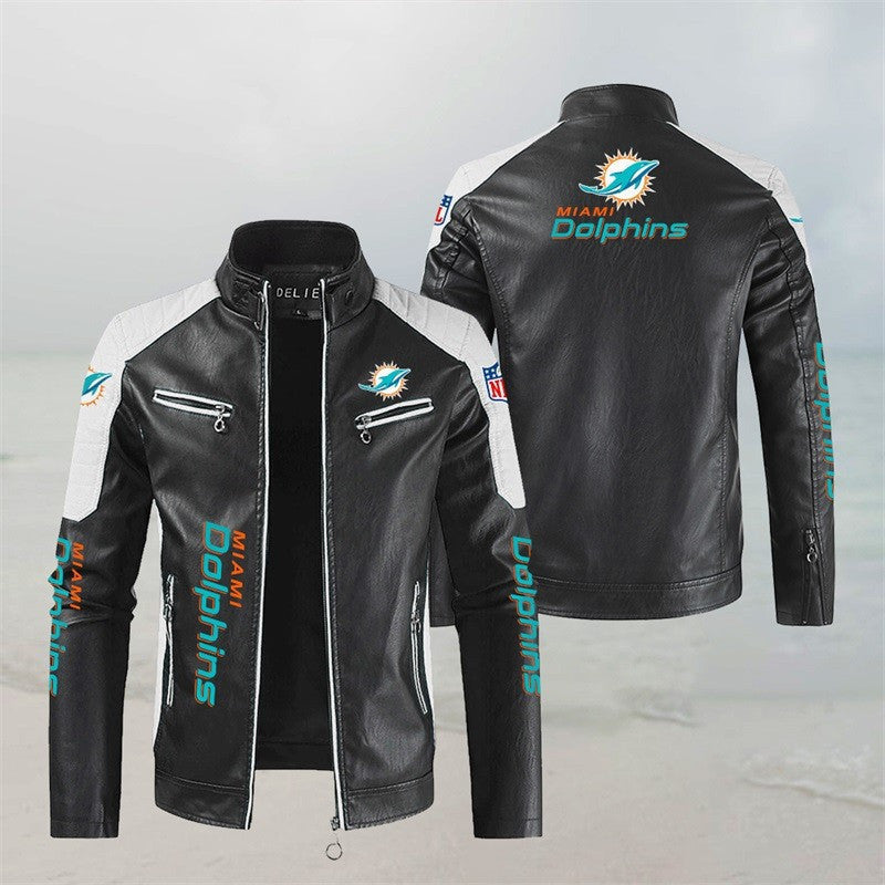 Miami Dolphins Signature Series Premium Leather BG40