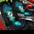 Miami Dolphins Personalized Car Seat Covers BG594