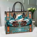 Miami Dolphins Leather Hand Bag BB245