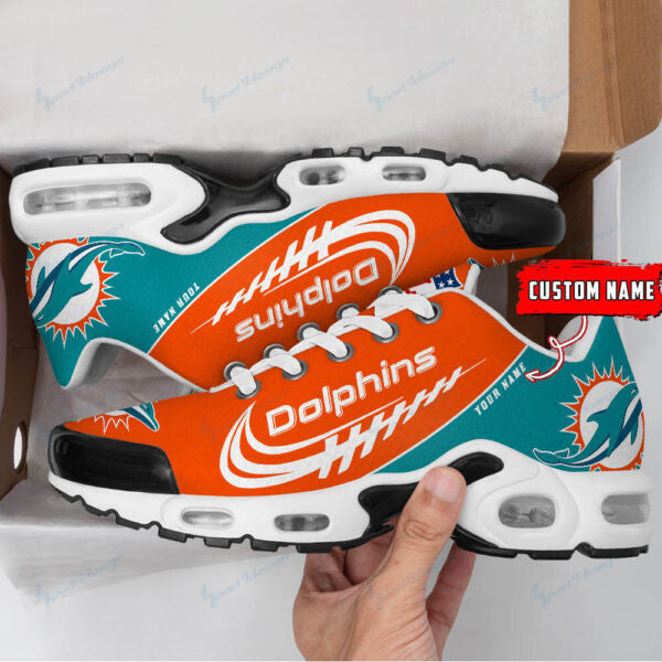 Miami Dolphins Personalized Plus  Sneakers BG17
