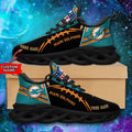 Miami Dolphins Personalized Yezy Running Sneakers SPD738