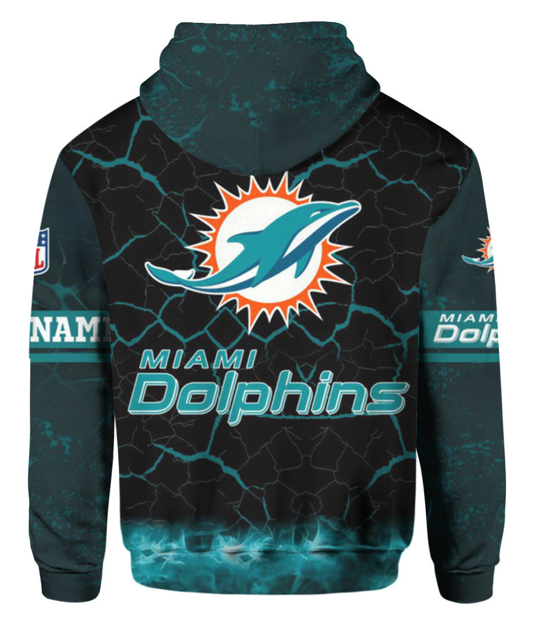 NFL Miami Dolphins (Your Name) Hoodie 3D Nicegift 3HOZ1G0