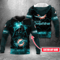 NFL Miami Dolphins (Your Name) Hoodie 3D Nicegift 3HOZ1G0