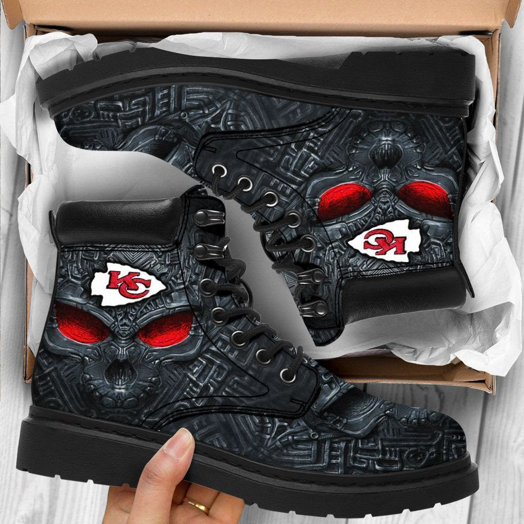 NFL Kansas City Chiefs Boots Nicegift BTSX5O1
