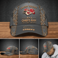 NFL Kansas City Chiefs (Your Name) Damn Right I Am A Chiefs Fan Now And Forever 3D Cap Nicegift 3DCU7G5