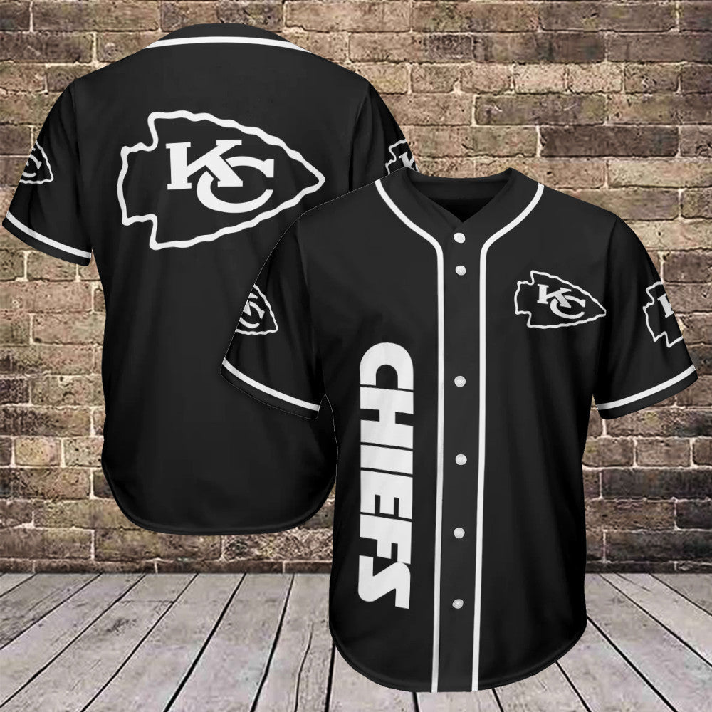 Kansas City Chiefs Baseball Jersey AZCBJS068