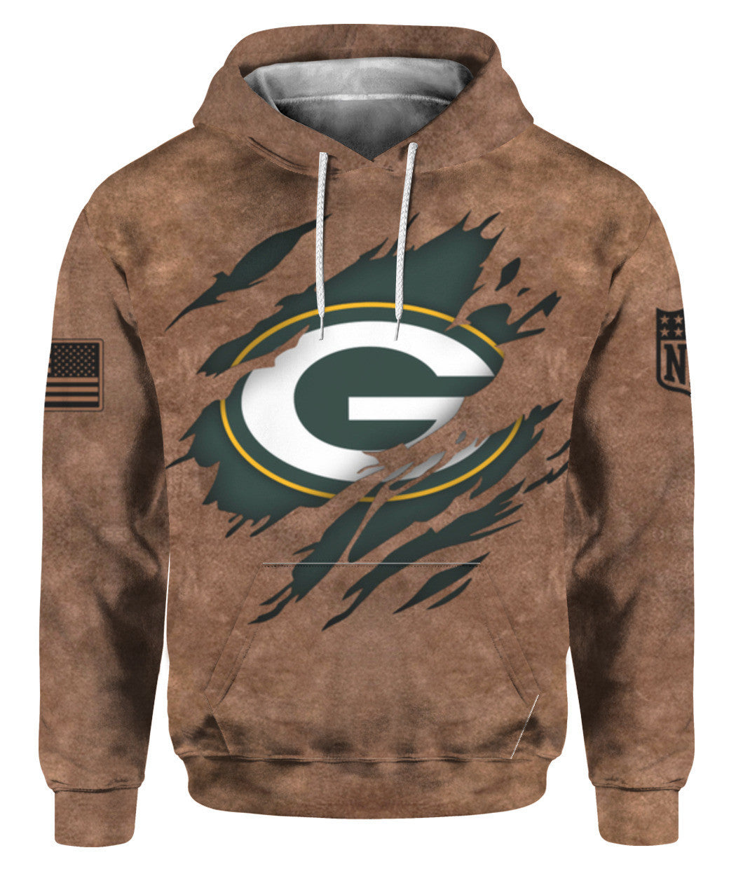 NFL Green Bay Packers Hoodie 3D Nicegift 3HOZ3U4