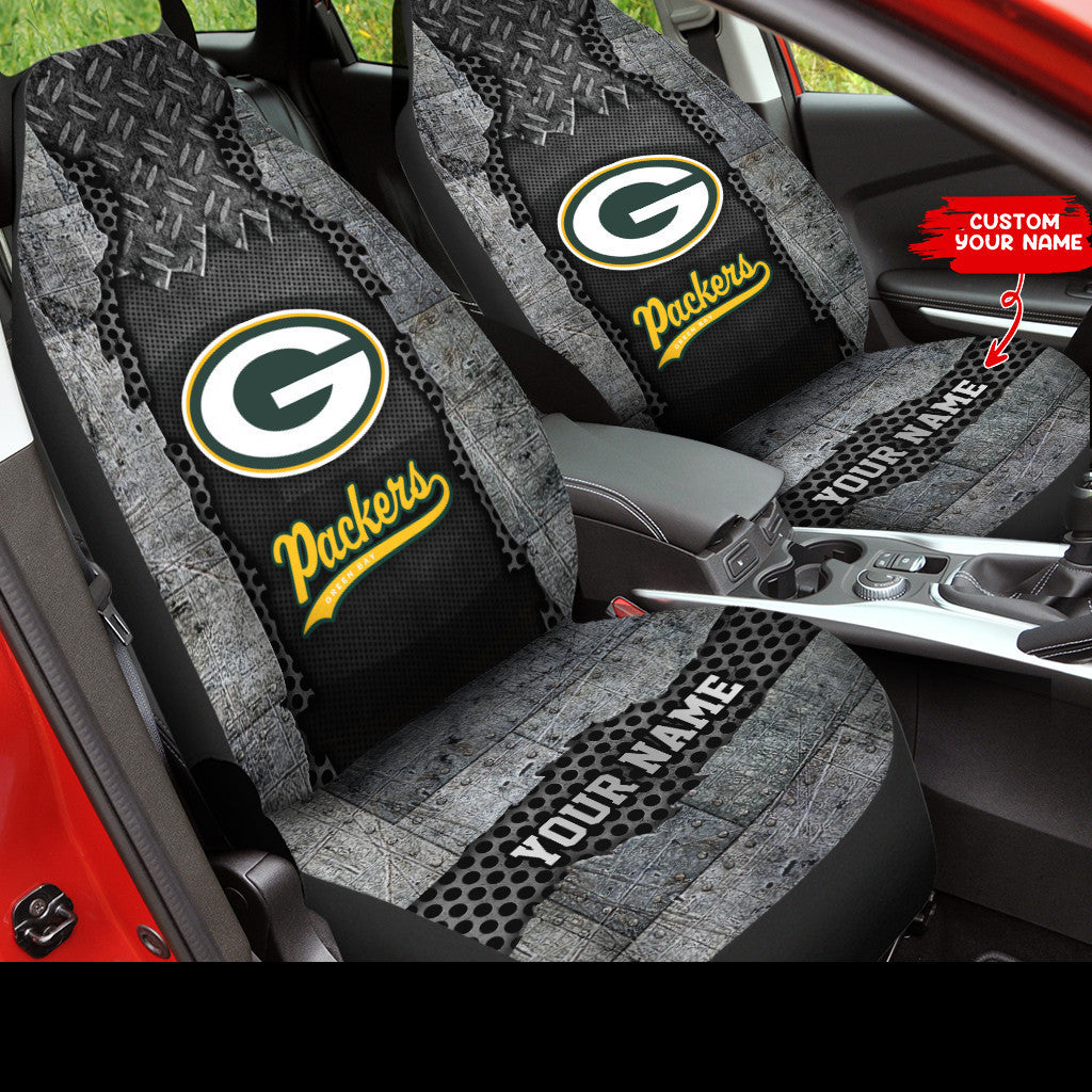 Green Bay Packers Personalized Car Seat Covers BG262