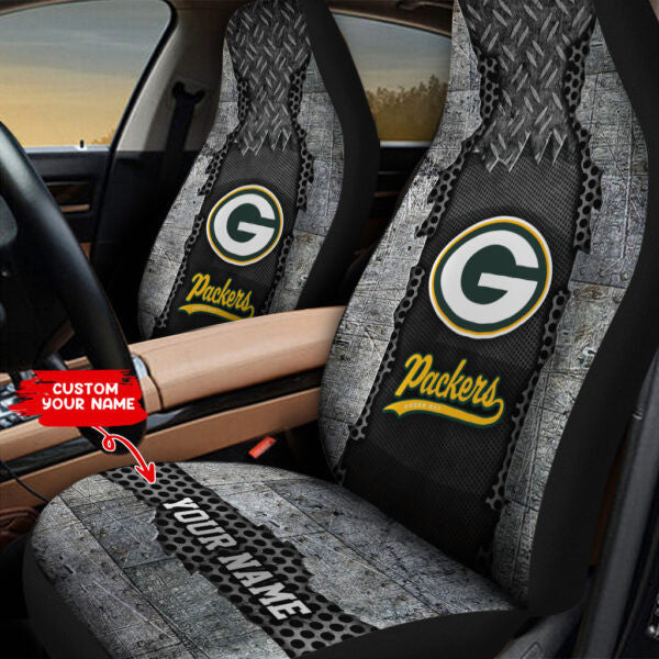 Green Bay Packers Personalized Car Seat Covers BG262