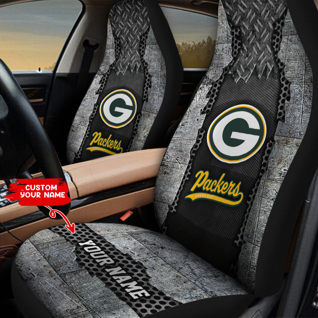 Green Bay Packers Personalized Car Seat Covers BG262