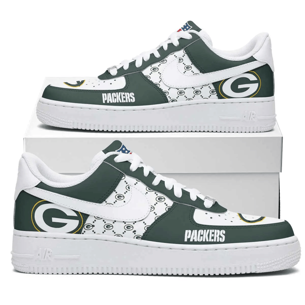 Green Bay Packers Personalized AF1 Shoes 1408 BGAF1S476