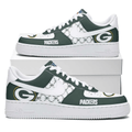 Green Bay Packers Personalized AF1 Shoes 1408 BGAF1S476