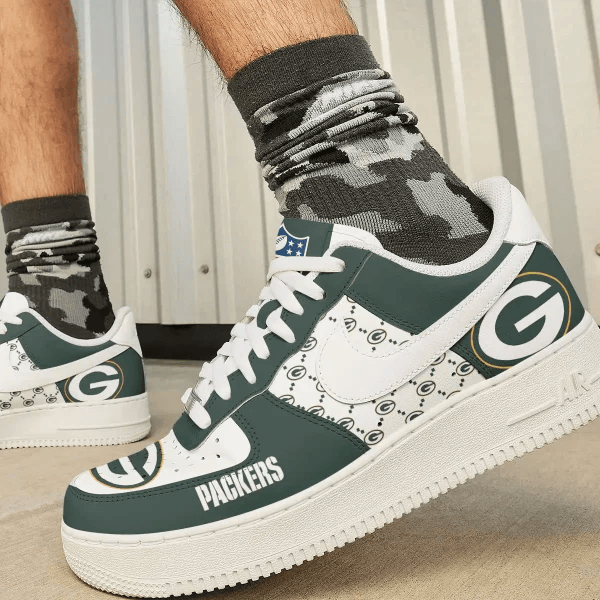 Green Bay Packers Personalized AF1 Shoes 1408 BGAF1S476