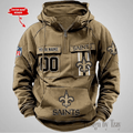 New Orleans Saints Vintage Men Hoodie DV2 AZVMHD434
