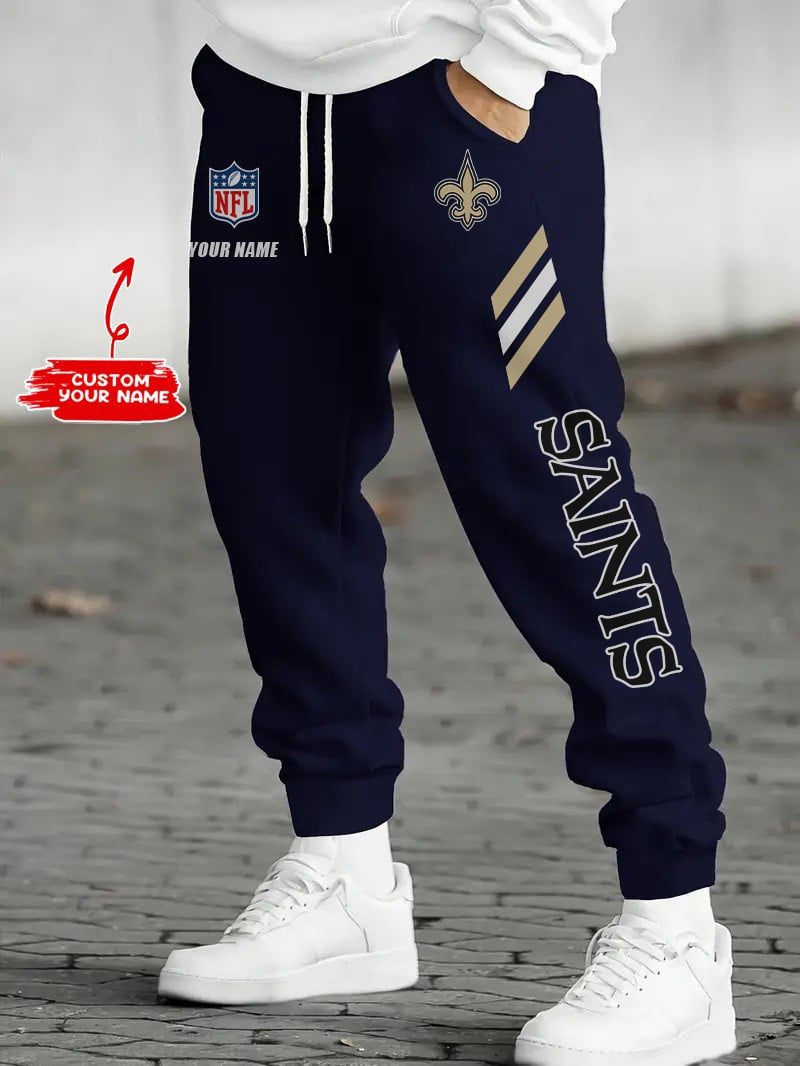 New Orleans Saints Vintage Hoodie And Pants AZVMHD344+AZPANTS344