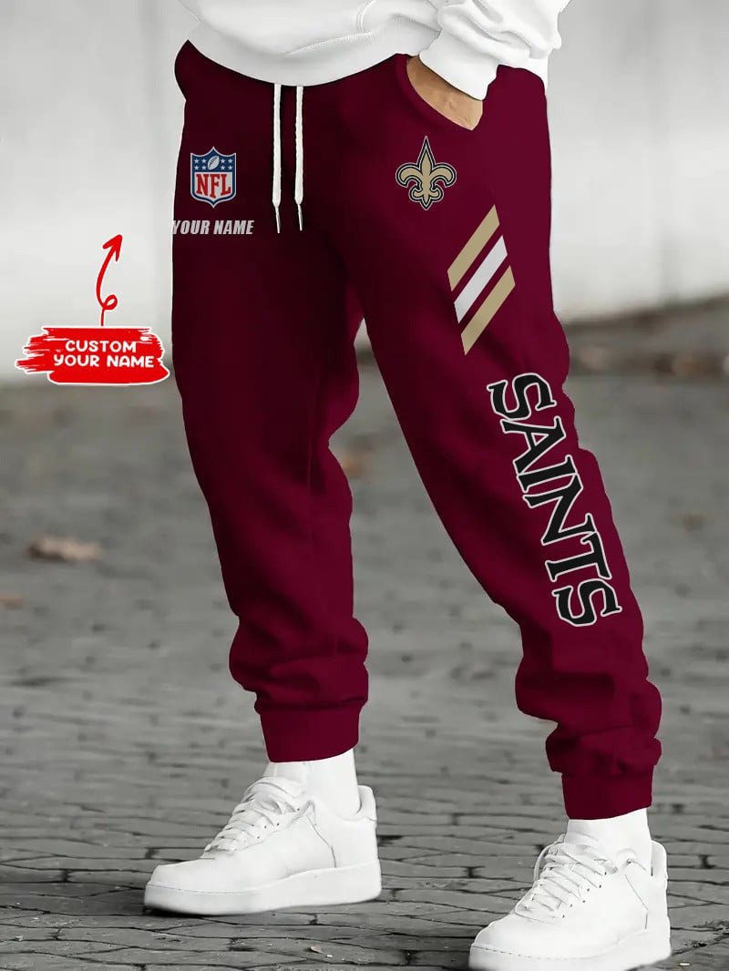 New Orleans Saints Vintage Hoodie And Pants AZVMHD344+AZPANTS344