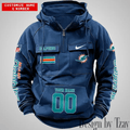 Miami Dolphins Vintage Men Hoodie DV2 AZVMHD399