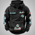 Miami Dolphins Vintage Men Hoodie AZVMHD101