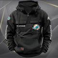 Miami Dolphins Vintage Men Hoodie KDAMB43664