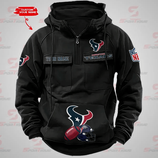 Houston Texans Vintage Men Hoodie AZVMHD365