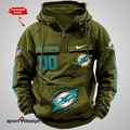 Miami Dolphins Vintage Men Hoodie AZVMHD148