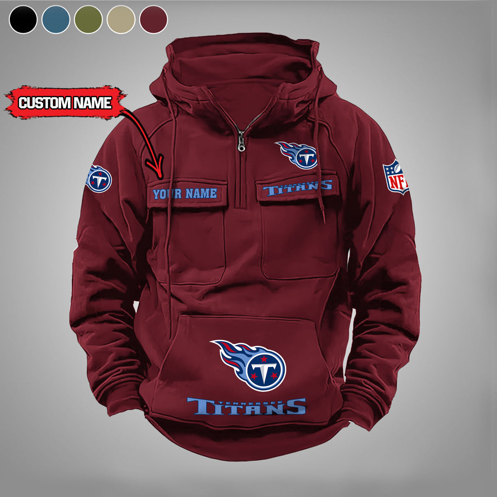 Tennessee Titans Vintage Men Hoodie AZVMHD007